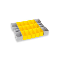 L-BOXX 6000010091 Accessoire de boîte de rangement Gris, Jaune