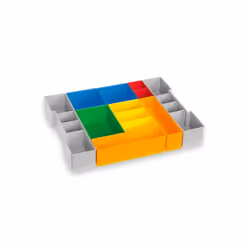 L-BOXX 6000010097, Ensemble de boîte d'inserts, Multicolore, Plastique, L-BOXX 102