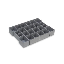 L-BOXX 6000010098 Accessoire de boîte de rangement Gris Ensemble de boîte d'inserts