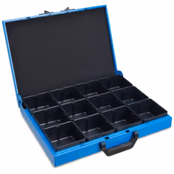MALLETTE POUR MINUTERIE 321 INCL. 12 INSETBOX H63 Poids : 3650 grammes Largeur : 40 centimètres Hauteur : 7.8 centimètres Lon ...