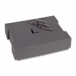 L-BOXX 6100000170, Insert en mousse, L-BOXX, XL-Boxx, 1 pièce(s), Noir, 342 mm