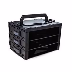 L-BOXX i-Boxx Rack 3, Anthracite, Noir, 445 mm, 342 mm, 301 mm, 4,3 kg