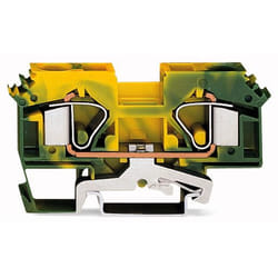Wago 283-607 bornier Vert, Jaune