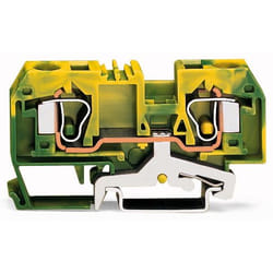Wago 284-907 bornier Vert, Jaune