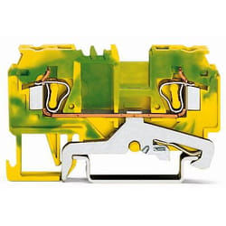 Wago 880-907 bornier 2 Vert, Jaune