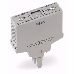 Wago 286-805, Module à diode, 1 pièce(s), Vert, -25 - 40 °C, 15 mm, 18,686 g