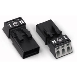 Wago 890-213 connecteur de fils Noir