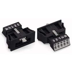 Wago 890-715 connecteur de fils Noir