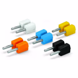 Wago 215-111, Noir, Bleu, Rouge, Blanc, Jaune, 42 V, 20 A, 3,868 g, 8 mm, 40 mm
