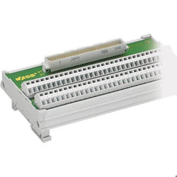 Module interface DIN 41612 forme C vertical CAGE CLAMP® série 236 64 pôles WAGO 289-522