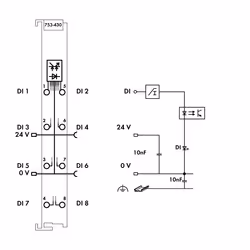 Wago 753-430 Module fieldbus