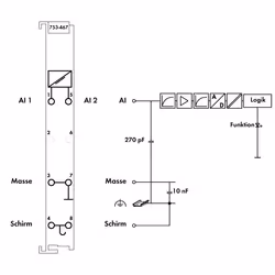 Wago 753-467 Module fieldbus