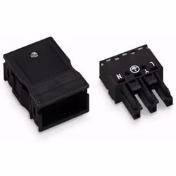 Informations techniques AWG : 20 - 12 Connexion (composants) : ressort de traction Contact séquentiel (PE) : oui Couleur : no ...