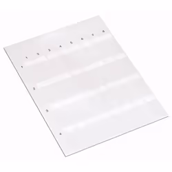 Wago 211-151, Blanc, Rectangle, S/ B/ L, Laser, 11 g, 21 cm