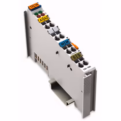 Wago 750-560, Module de sortie analogique, 2 canaux, Gris, DIN 35 × 15, 9 mm, 10 V