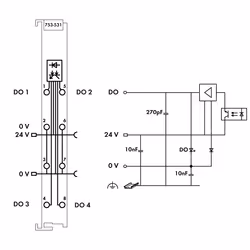 Wago 753-531 Module fieldbus