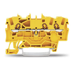 Wago 2001-1306 bornier 3 Jaune