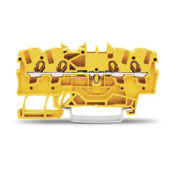 Wago 2001-1406 bornier 4 Jaune
