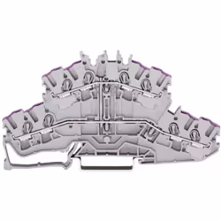 Informations techniques AWG max. : 14 AWG min. : 22 Affectation : N Connexion (composants) : ressort de traction Couleur : bl ...