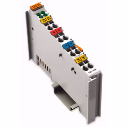 Wago 750-638, 2 canaux, Gris, DIN 35 × 15, 0,5 kHz, 9 mm, 1,23 MJ