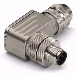 Wago 756-9501/040-000, M12, Acier inoxydable, IP67, 6,5 g