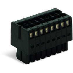 Wago 713-1104 bornier 8P Noir