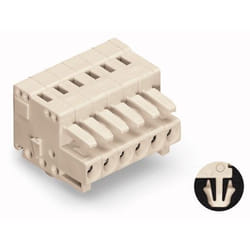 Wago 734-124/107-000 bornier 24P Gris