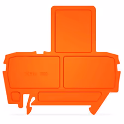 Wago 2002-992, Cache de bornier, 1 pièce(s), Orange, 2 mm, 67 mm, 57,2 mm