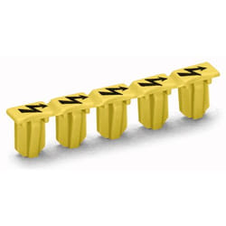 Wago 2001-115 bouchon de connecteurs électroniques Jaune