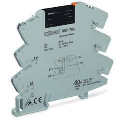 Wago 857-704 bornier 8P Gris
