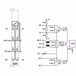 Wago 750-630/000-001 Module fieldbus Module d’entrée analogique