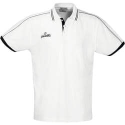 Polo de Basket-ball - SPALDING - Manches Courtes - Blanc