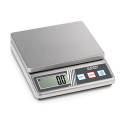 KERN & SOHN Edelstahl-Tischwaage LCD 5 kg Acier inoxydable