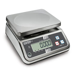 KERN & SOHN IP-geschützte Tischwaage LCD 1,5 kg Acier inoxydable