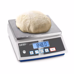 KERN & SOHN Tischwaage LCD 3 kg Acier inoxydable, Blanc - Vue supplémentaire 4