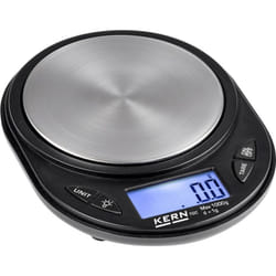 Kern - tgc 1K-3 Balance de poche Plage de pesée (max.) 1000 g Lisibilité 1 g à pile(s) multicolore