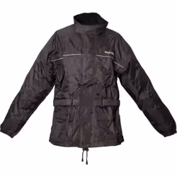 Modeka Veste de pluie, noir, taille 4XL pour Hommes