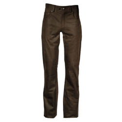 Modeka Stemp Pantalon en cuir de moto, brun, taille 38 pour Femmes