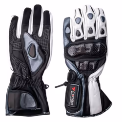 Modeka Sportie Gants de moto, noir-blanc, taille M L pour Hommes