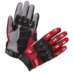Modeka MX Top Gants, noir-rouge, taille M L pour Hommes