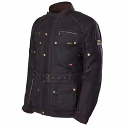 Modeka Glasgow Veste cirée, noir, taille M pour Hommes