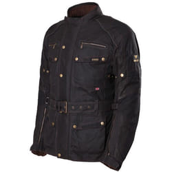 Modeka Glasgow Veste cirée, noir, taille M pour Hommes