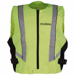 Modeka Basic Veste réfléchissante, jaune, taille M pour Hommes