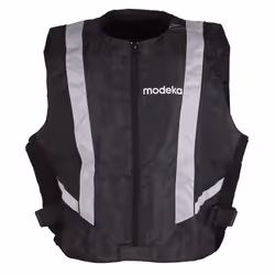 Modeka Basic Veste réfléchissante, jaune, taille 4XL pour Hommes