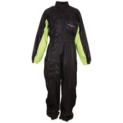 Modeka Black Rain Combinaison de pluie 1-Paix, noir-jaune, taille M pour Hommes