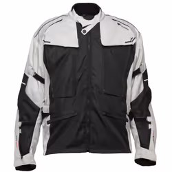 Modeka Mando Veste textile, noir-gris, taille 8XL pour Hommes
