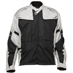 Modeka Mando Veste textile, noir-gris, taille 8XL pour Hommes