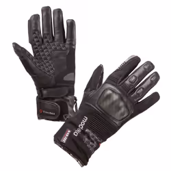 Modeka Tacoma Mesdames les gants de moto, noir, taille XS pour Femmes