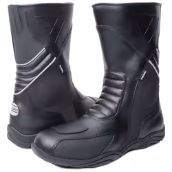 Modeka Assen Evo Bottes de moto, noir, taille 46 pour Hommes