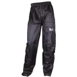 Modeka Easy Summer Pantalons de pluie, noir, taille 4XL pour Hommes